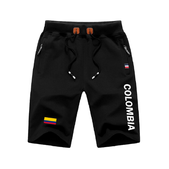 Colombia Shorts / Colombia Pants / Colombia Shorts Flag / Colombia Jersey / Grey Shorts / Black Shorts / Colombia Poster / Colombia Map