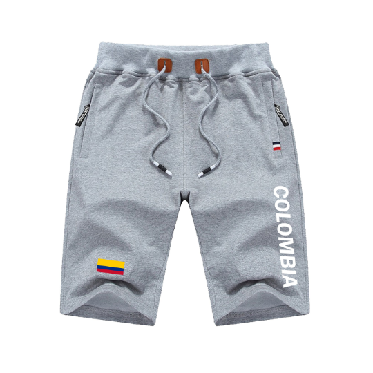 Colombia Shorts / Colombia Pants / Colombia Shorts Flag / Colombia Jersey / Grey Shorts / Black Shorts / Colombia Poster / Colombia Map