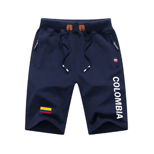 Colombia Shorts / Colombia Pants / Colombia Shorts Flag / Colombia Jersey / Grey Shorts / Black Shorts / Colombia Poster / Colombia Map