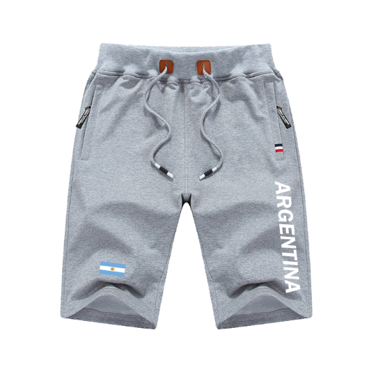 Argentina Shorts / Argentina Pants / Argentina Shorts Flag / Argentina Jersey / Grey Shorts / Black Shorts / Argentina Poster