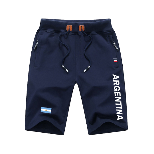 Argentina Shorts / Argentina Pants / Argentina Shorts Flag / Argentina Jersey / Grey Shorts / Black Shorts / Argentina Poster