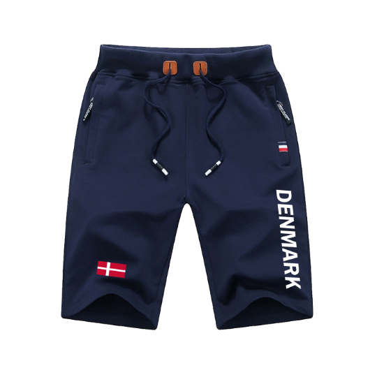 Denmark Shorts / Denmark Pants / Denmark Shorts Flag / Denmark Jersey / Grey Shorts / Black Shorts / Denmark Poster / Denmark Map