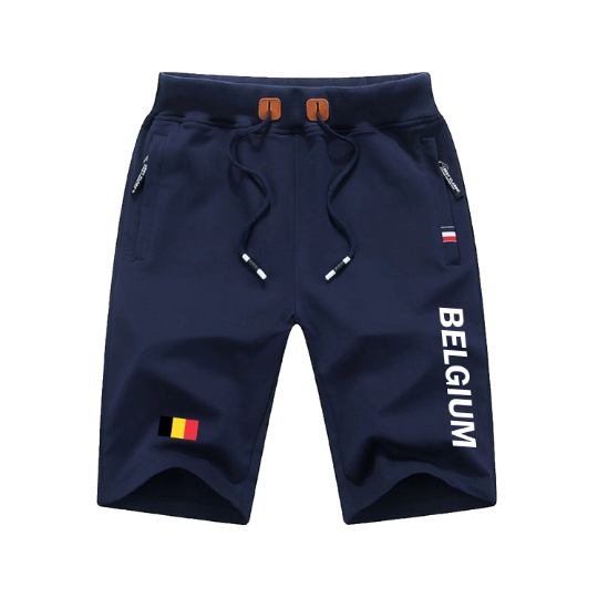 Belgium Shorts / Belgium Pants / Belgium Shorts Flag / Belgium Jersey / Grey Shorts / Black Shorts / Belgium Poster / Belgium Map