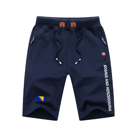 Bosnia and Herzegovina Shorts / Bosnia and Herzegovina Pants / Bosnia and Herzegovina Shorts Flag / Bosnia and Herzegovina Jersey / Shorts