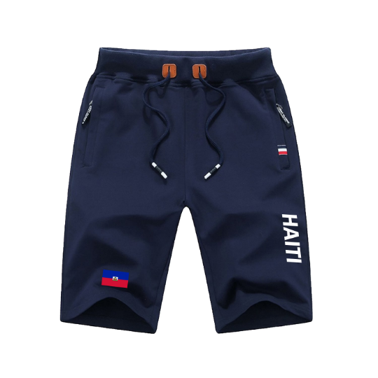 Haiti Shorts / Haiti Pants / Haiti Shorts Flag / Haiti Jersey / Grey Shorts / Black Shorts / Haiti Poster / Haiti Map / Men Women Shorts