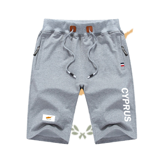 Cyprus Shorts / Cyprus Pants / Cyprus Shorts Flag / Cyprus Jersey / Grey Shorts / Black Shorts / Cyprus Poster / Cyprus Map / Men Women