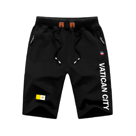 Vatican City Shorts / Vatican City Pants / Vatican City Shorts Flag / Vatican City Jersey / Grey Shorts / Black Shorts / Vatican City Poster