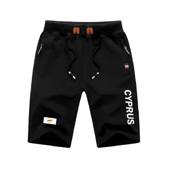 Cyprus Shorts / Cyprus Pants / Cyprus Shorts Flag / Cyprus Jersey / Grey Shorts / Black Shorts / Cyprus Poster / Cyprus Map / Men Women