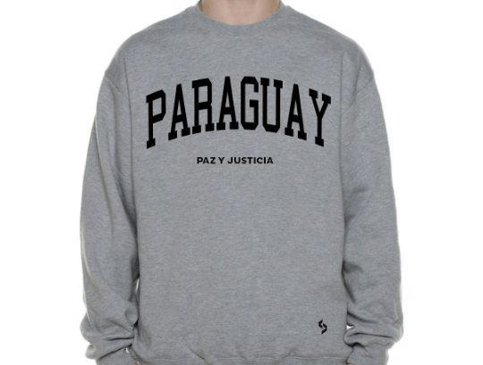 Paraguay Sweatshirts / Paraguay Shirt / Paraguay Sweat Pants Map / Paraguay Jersey / Grey Sweatshirts / Black Sweatshirts / Paraguay Poster