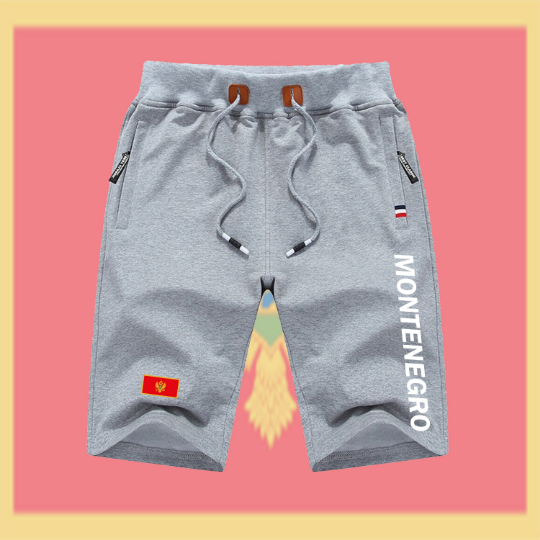 Montenegro Shorts / Montenegro Pants / Montenegro Shorts Flag / Montenegro Jersey / Grey Shorts / Black Shorts / Montenegro Poster