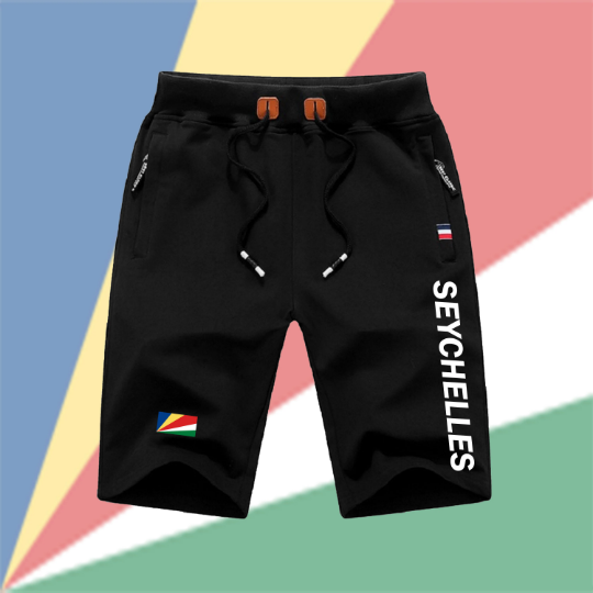 Seychelles Shorts / Seychelles Pants / Seychelles Shorts Flag / Seychelles Jersey / Grey Shorts / Black Shorts / Seychelles Poster