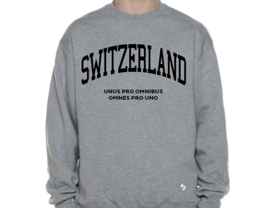 Switzerland Sweatshirts / Switzerland Shirt / Switzerland Sweat Pants Map / Switzerland Jersey / Grey Sweatshirts / Black Sweatshirt