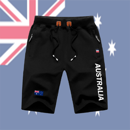 Australia Shorts / Australia Pants / Australia Shorts Flag / Australia Jersey / Grey Shorts / Black Shorts / Australia Poster / Australia