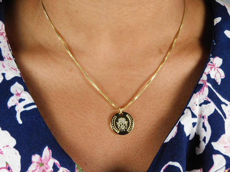 Hamsa Necklace, Hamsa Necklace Gold, Hamsa Evil Eye Necklace, Gold Plated Necklace Hamsa, Hamsa Hand Necklace, Small Hamsa Hand Of Fatima