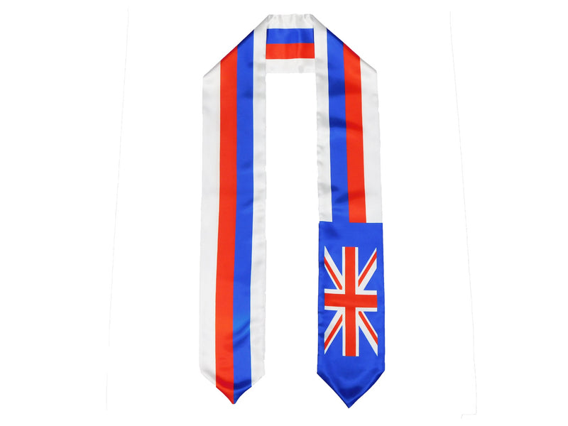 Hawaii Flag Graduation Stole, Hawaii Flag Graduation Sash, Hawaii Graduation Stole, Hawaiian Flag Graduation Stole