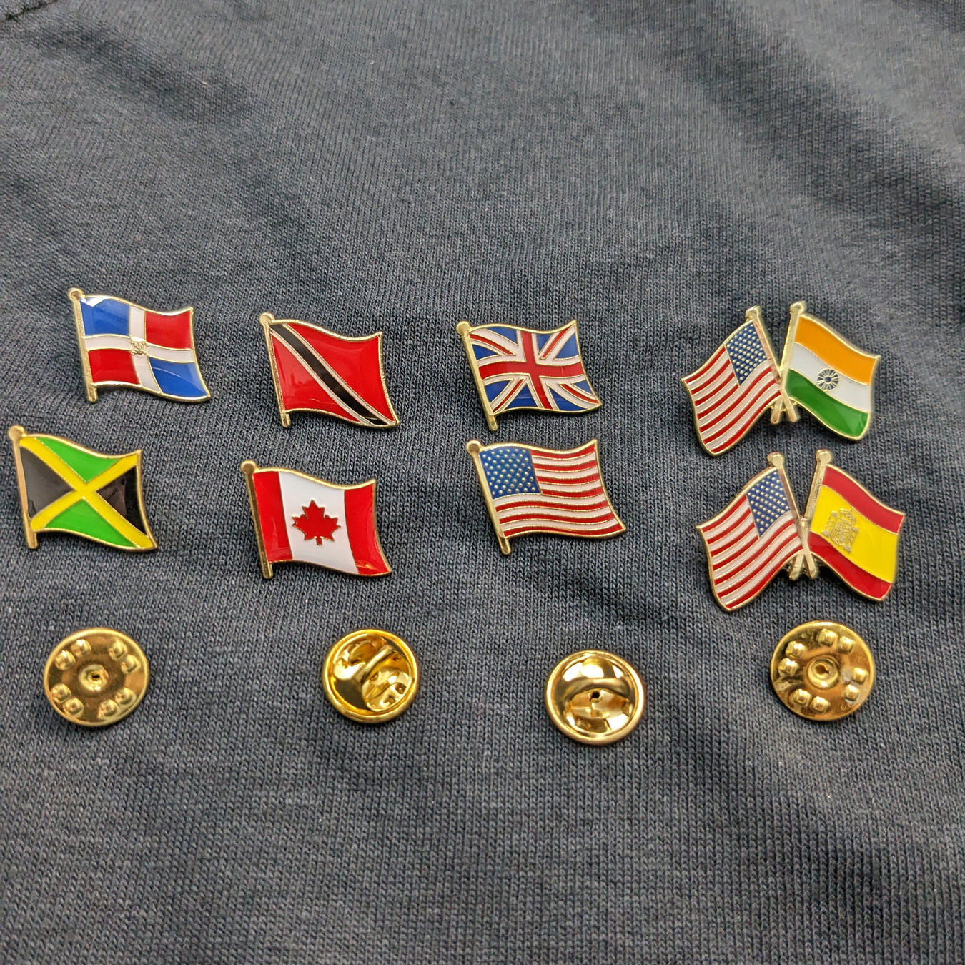 Country Lapel Pins