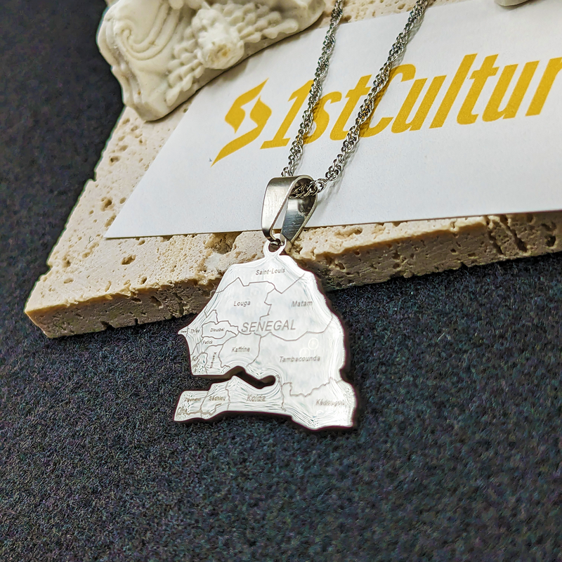 18k Gold Plated Senegal Necklace