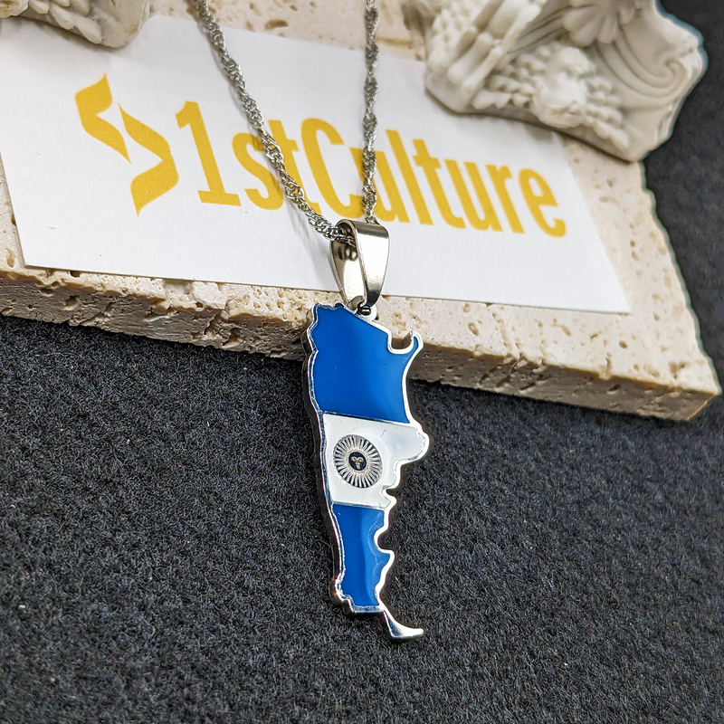 18k Gold Plated Argentina Necklace