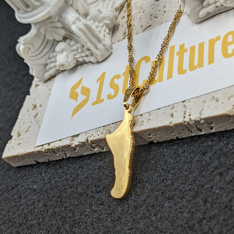18k Gold Plated Bahamas Necklace