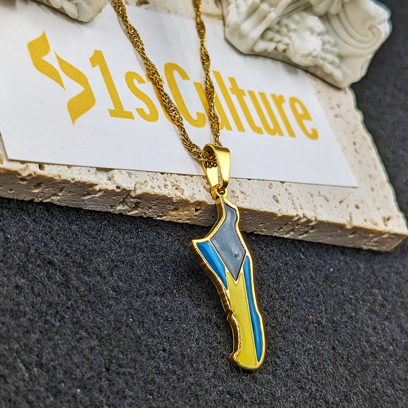 18k Gold Plated Bahamas Necklace