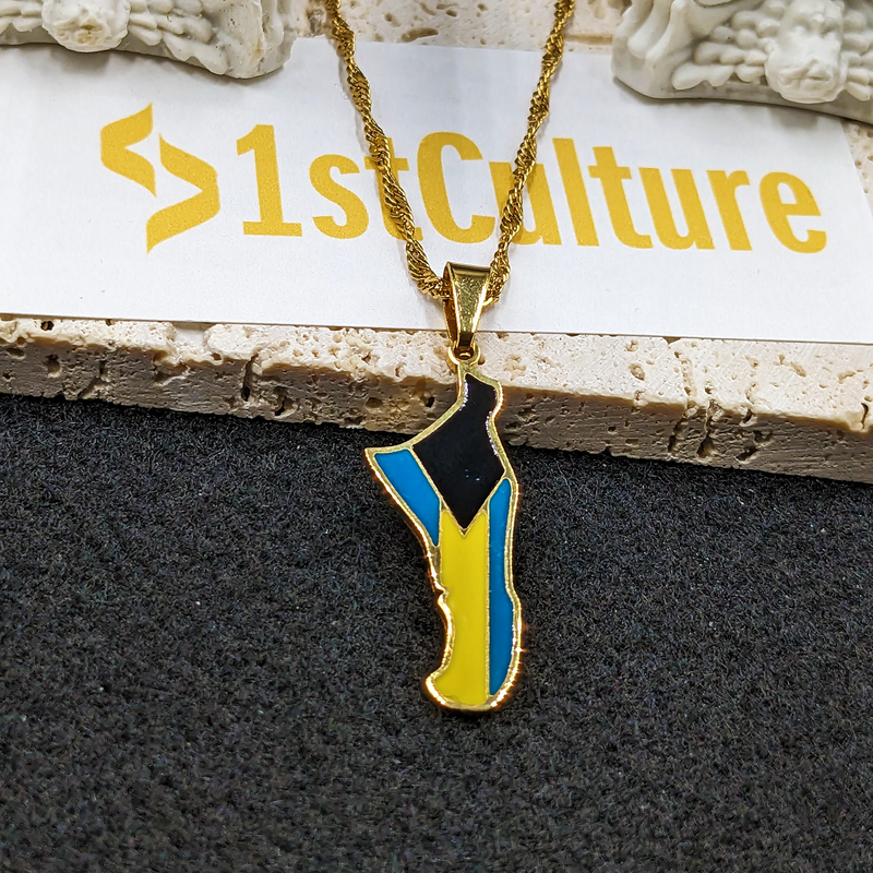 18k Gold Plated Bahamas Necklace