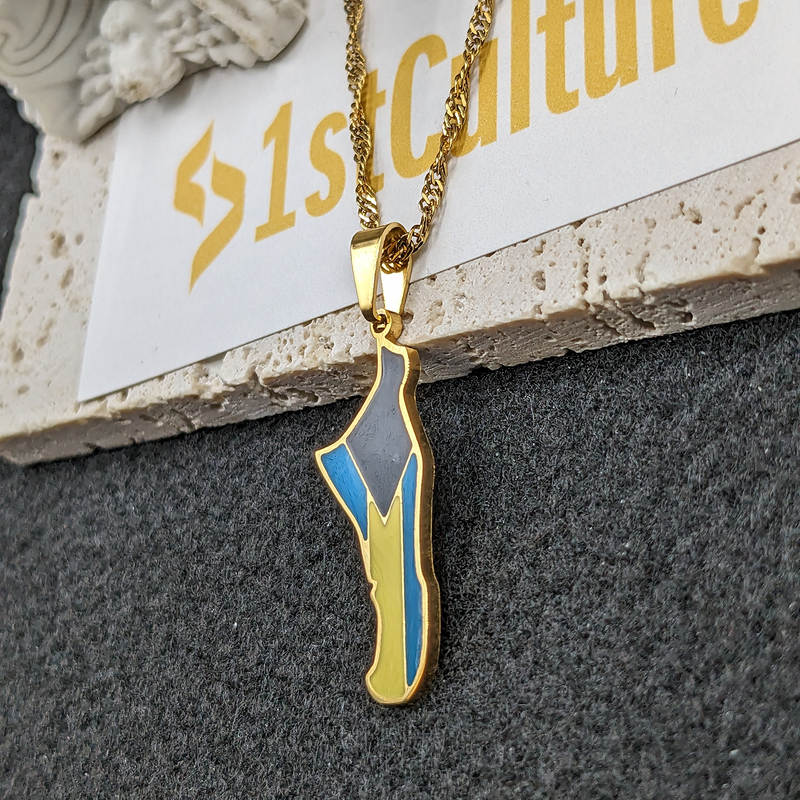 18k Gold Plated Bahamas Necklace