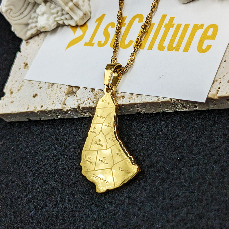 18K Gold Plated Barbados Necklace