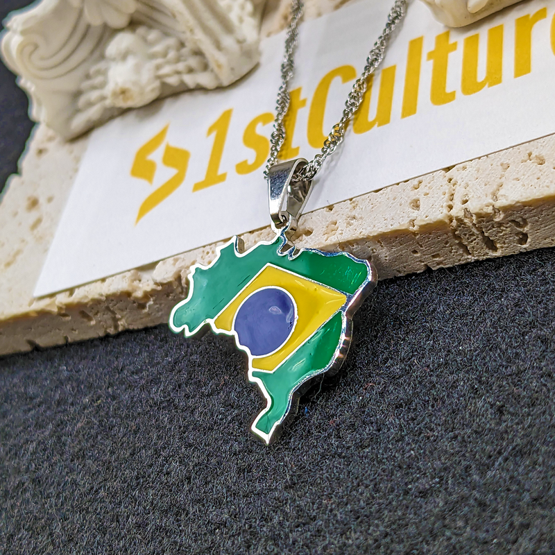 18K Gold Plated Brazil Necklace