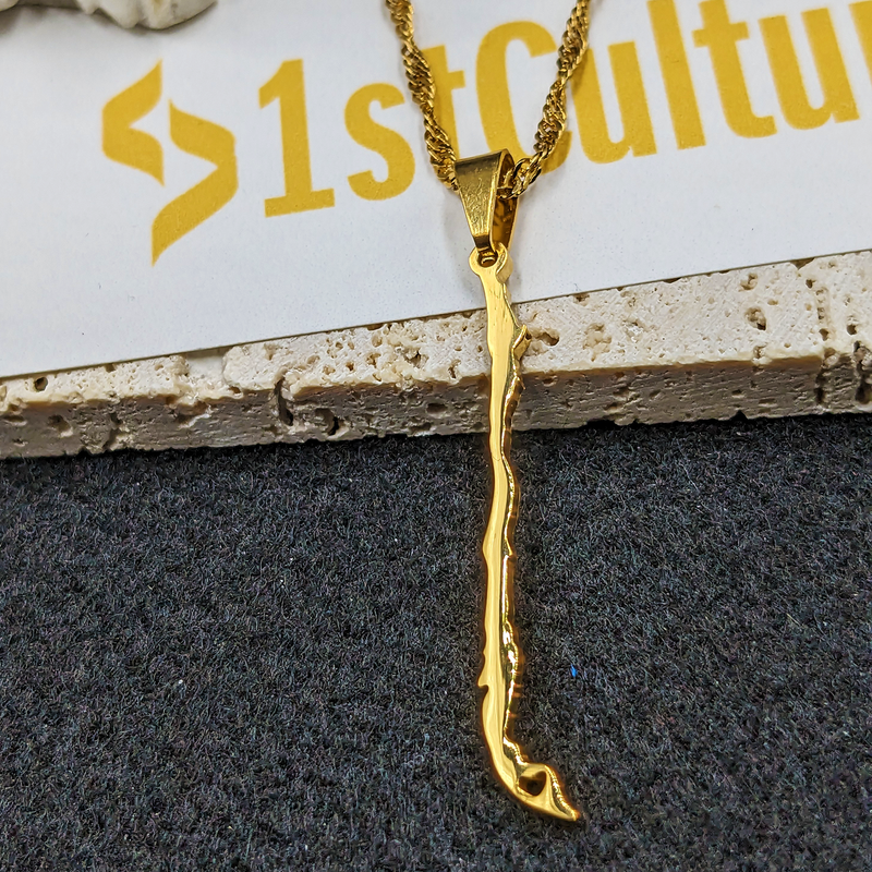 18K Gold Plated Chile Necklace
