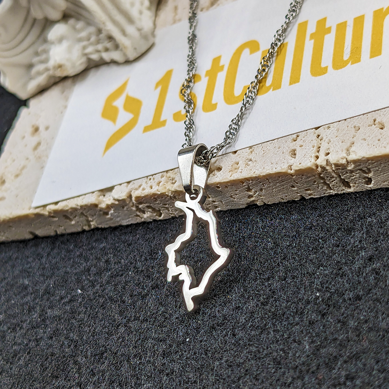 18K Gold Plated Minimalist Colombia Necklace