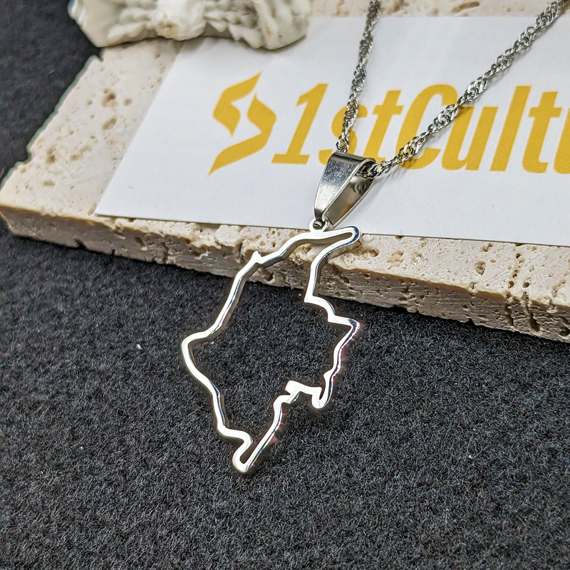 18K Gold Plated Colombia Necklace