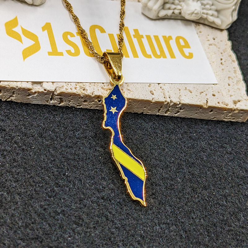18K Gold Plated Curacao Necklace