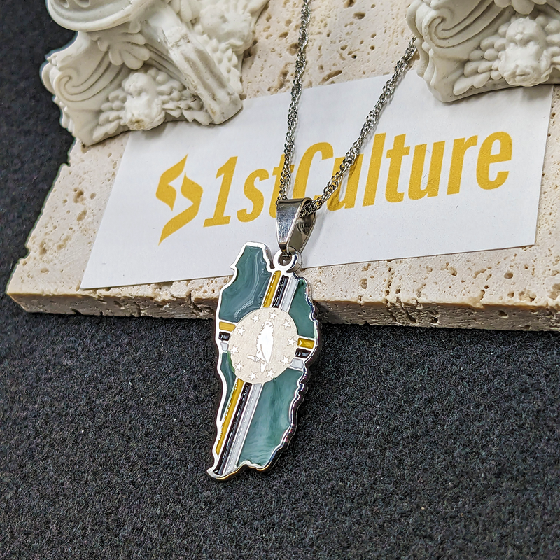 18K Gold Plated Dominica Necklace