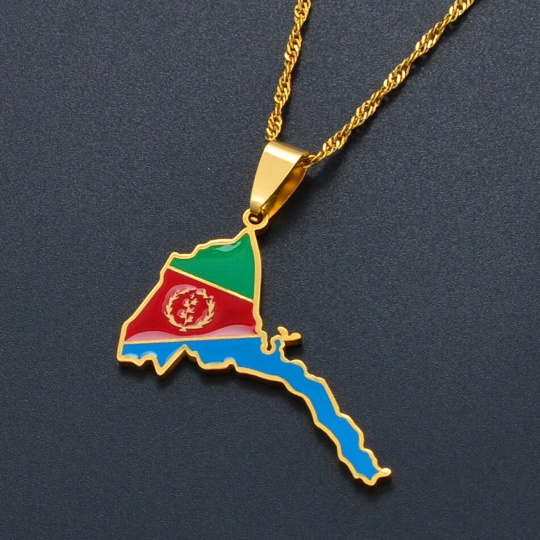 18K Gold Plated Eritrea Necklace