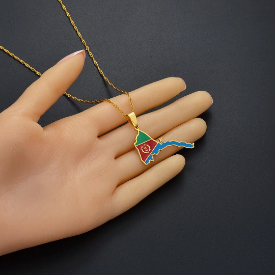 18K Gold Plated Eritrea Necklace