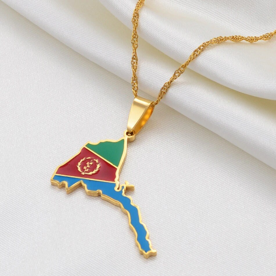 18K Gold Plated Eritrea Necklace