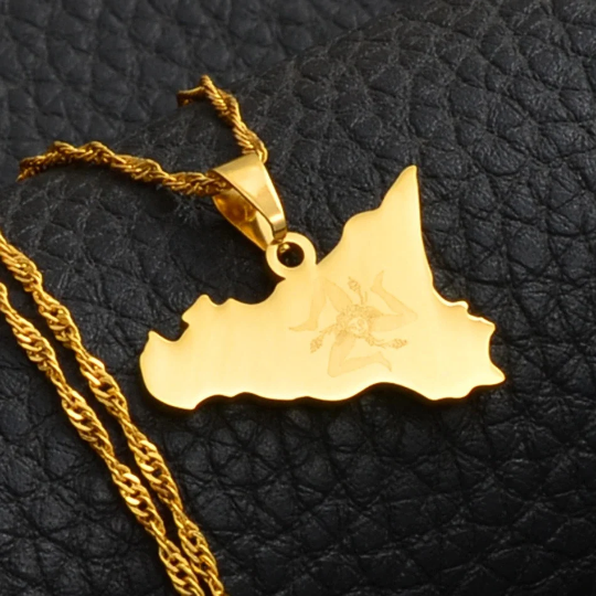 18k Gold Plated Sicily Necklace