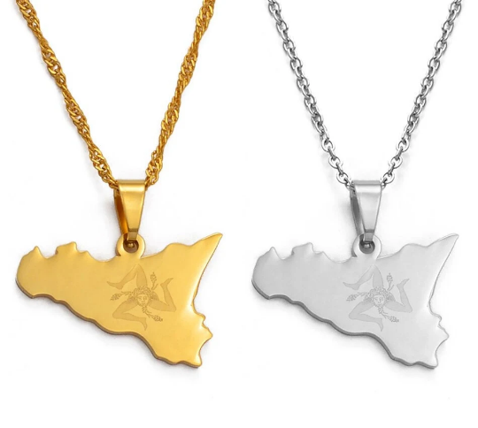 18k Gold Plated Sicily Necklace