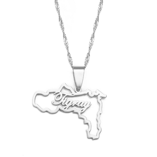 18k Gold Plated Ethiopia Tigray Necklace