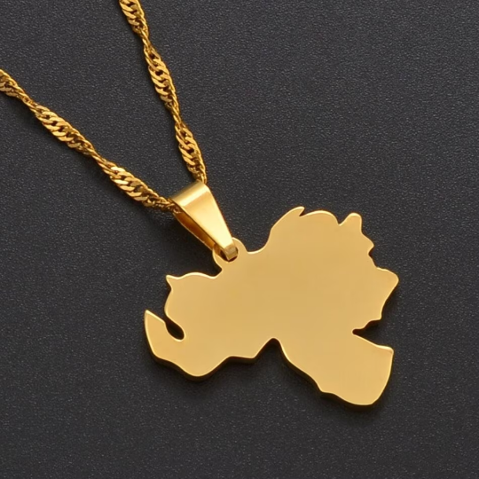 18K Gold Plated Venezuela Necklace