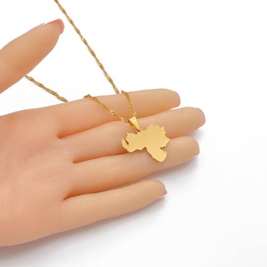 18K Gold Plated Venezuela Necklace