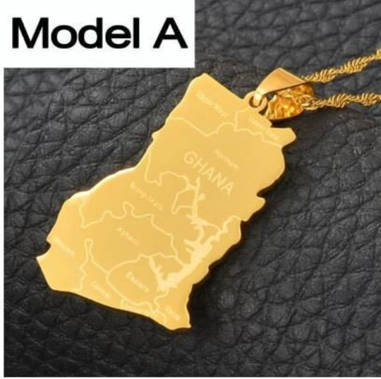 18k Gold Plated Ghana Necklace