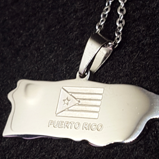 18k Gold Plated Puerto Rico Necklace