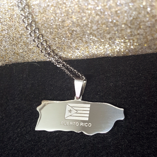 18k Gold Plated Puerto Rico Necklace