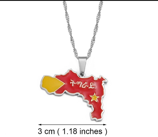 18k Gold Plated Ethiopia Tigray Necklace