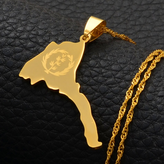 18k Gold Plated Eritrea Necklace