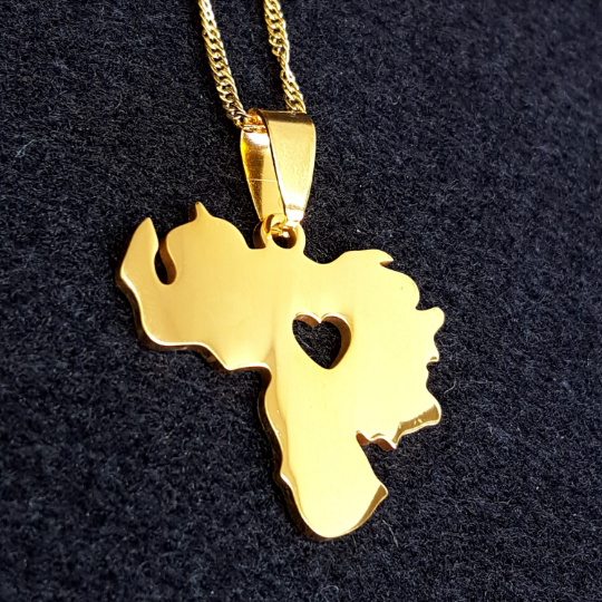 18k Gold Plated Venezuela Necklace
