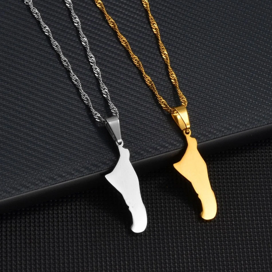 18k Gold Plated Bahamas Necklace