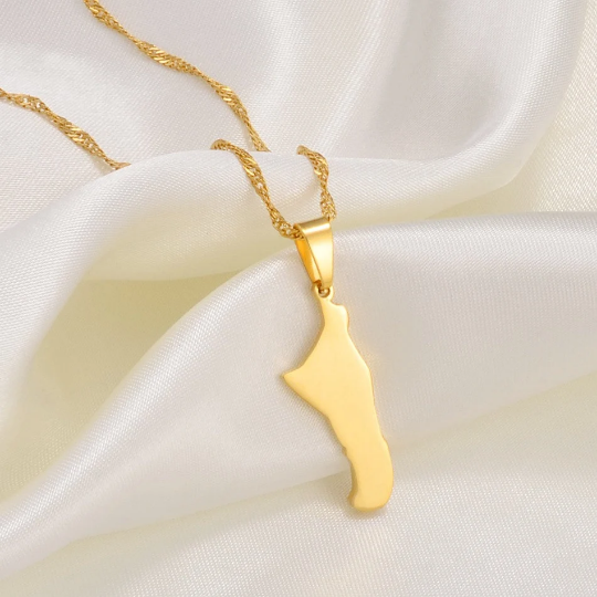 18k Gold Plated Bahamas Necklace