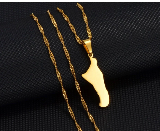 18k Gold Plated Bahamas Necklace